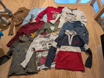 Lot tee shirt manche longue