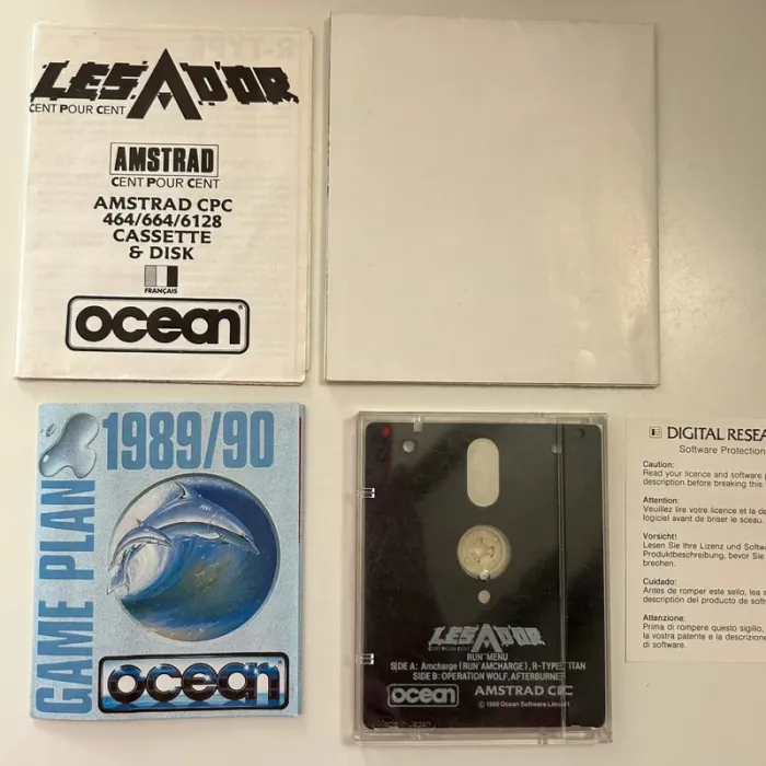 Jeu amstrad les A d'or complet - photo numéro 13