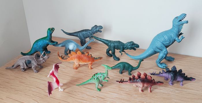 🦄 Lot de 12 petits dinosaures 🦄 - photo numéro 5