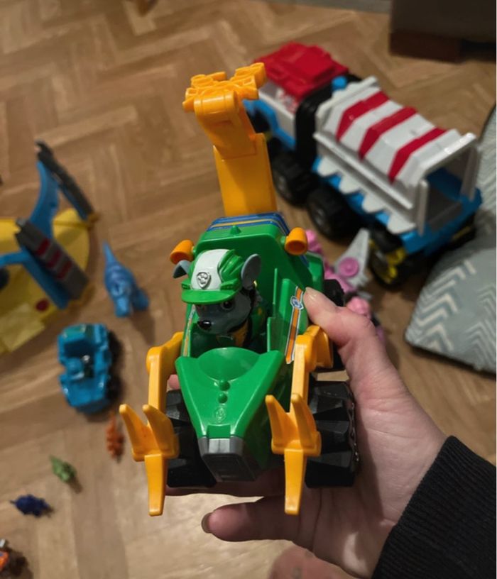 Gros lot de jouets pat patrouille mission dino - photo numéro 4