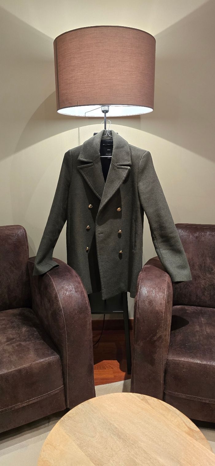 Manteau 3/4 kaki