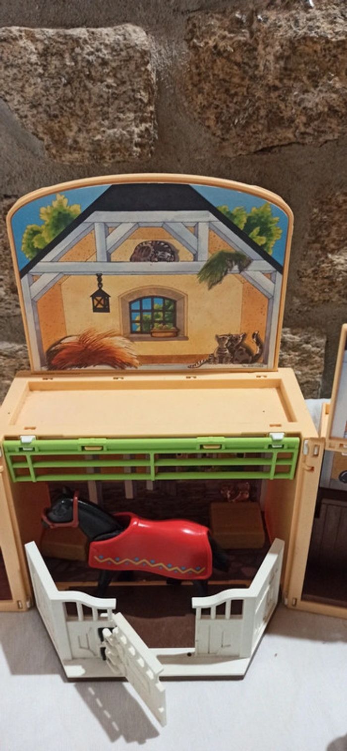Écurie transportable playmobil - photo numéro 7
