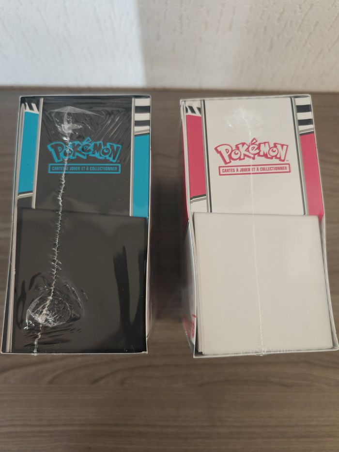 Duo 2 etb 10.5 flamme blanche et foudre noire neuves - photo numéro 2