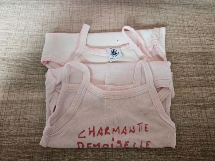 Lot body MC 12mois fille - photo numéro 2