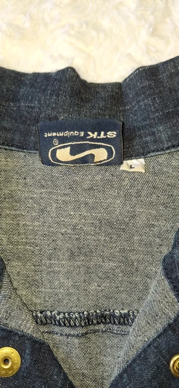 Ensemble jeans et veste STK taille m/l - photo numéro 7
