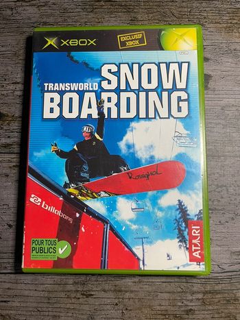 Transworld Snowboarding - Xbox Complet Version FR Microsoft