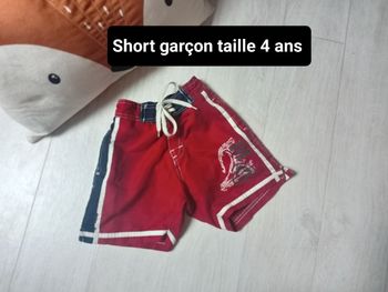 Short 4 ans garçon MiniGang