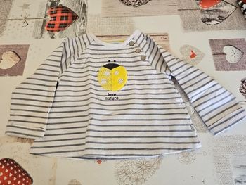 1 T-shirt manche longue bébé garçon