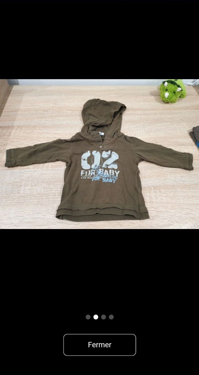 T-shirts garçon 6mois - photo numéro 2