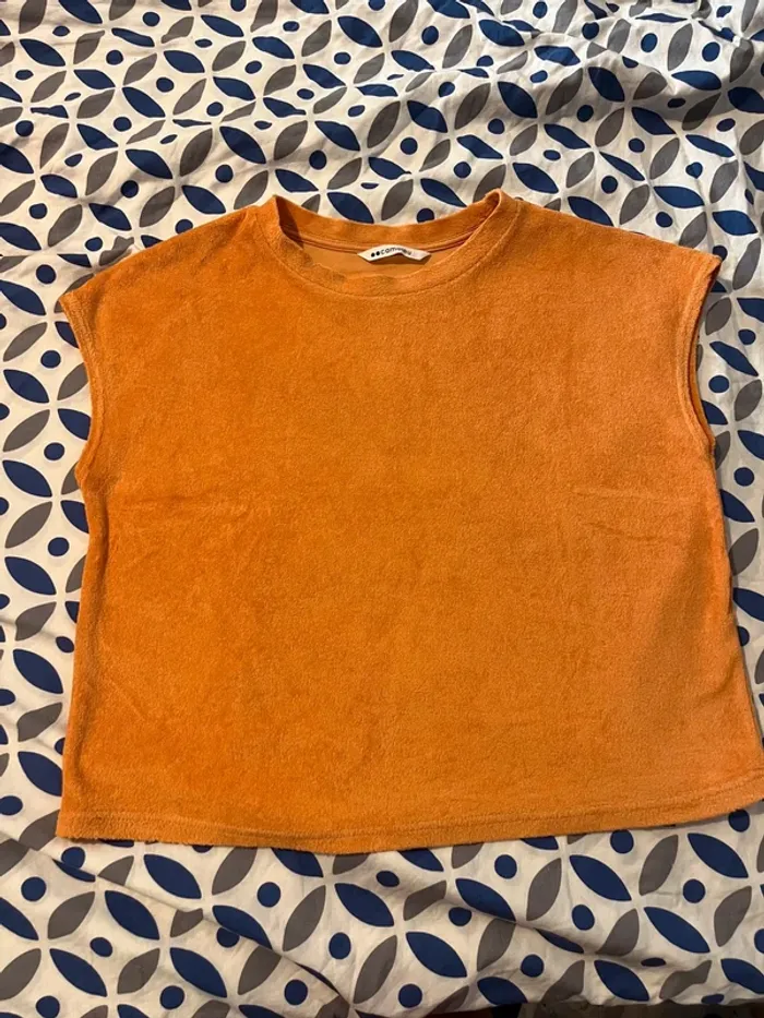Teeshirt éponge Camaïeu taille S