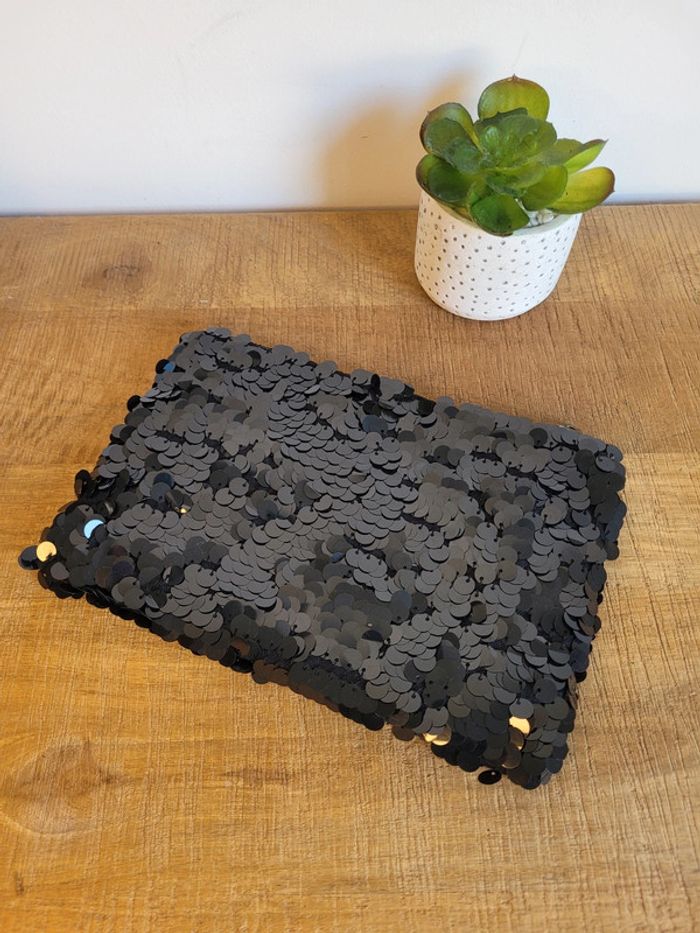 Pochette mariage sequin