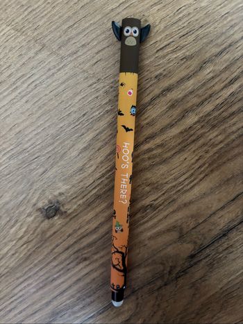 Stylo effaçable Halloween ( hibou ) sans marque