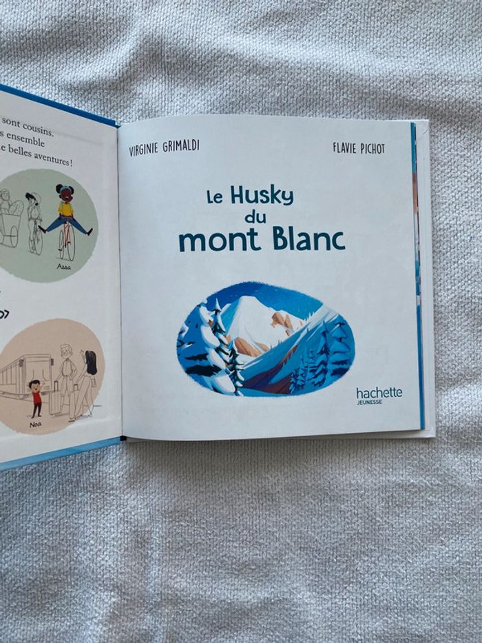 Livre 📖 Mcdo -  Le Husky du Mont Blanc - NEUF - photo numéro 3