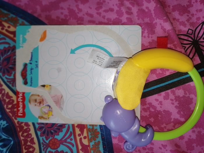 Anneau singe et banane Fisher Price - photo numéro 5