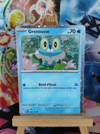 Grenousse holo cosmo 56/197 Flammes Obsidiennes