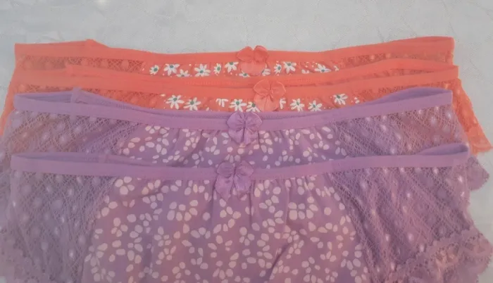 Lot de 4 culottes midi dentelle T38/40 - photo numéro 3