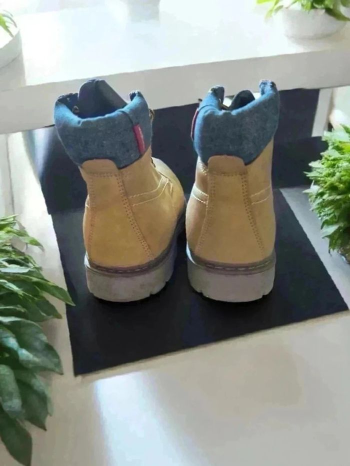 Chaussures montantes levi's moutarde 🌹 38 🌹 - photo numéro 5