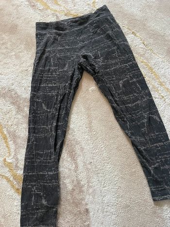Legging de sport gris foncé