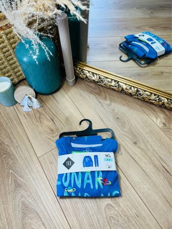 Taille 2~3 ans pyjama 2 pièces été garçon Tex bleu * espace * 💙