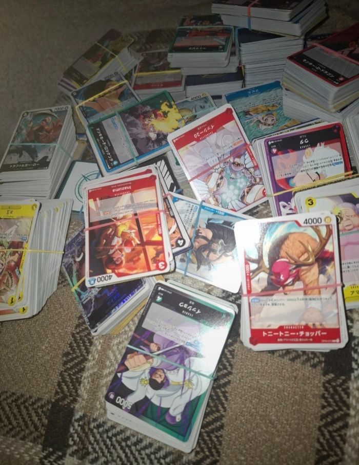 Gros lots de cartes one piece - photo numéro 5
