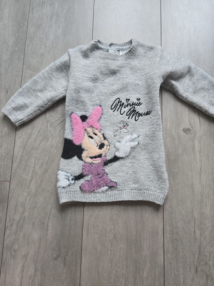 Robe pull Minnie 9/12 mois 80cm
