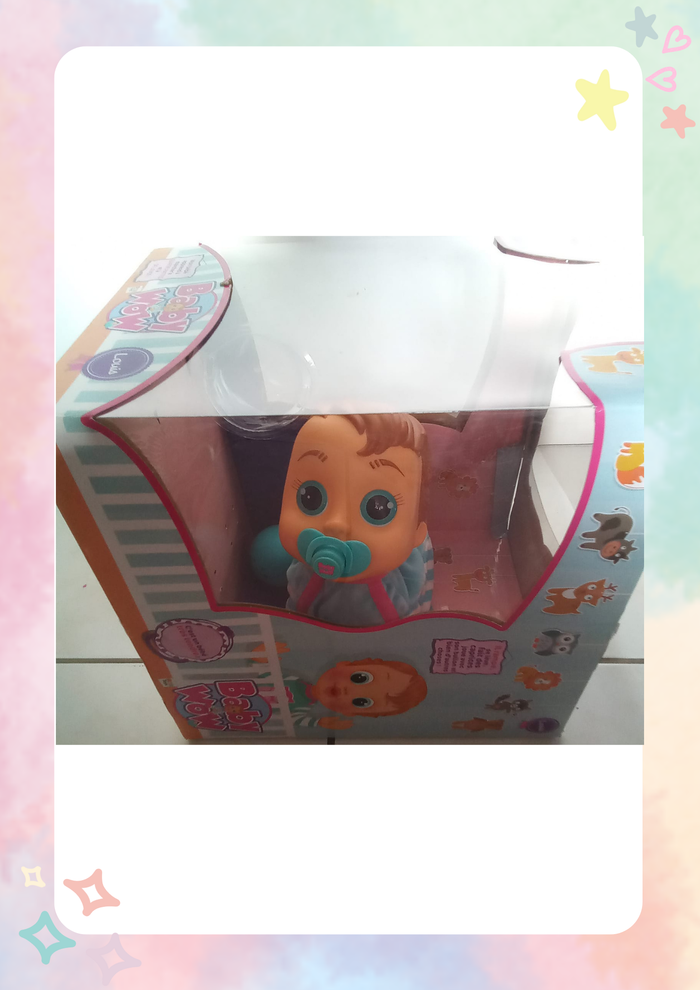 Poupon interactif Louis Baby WOW Neuf