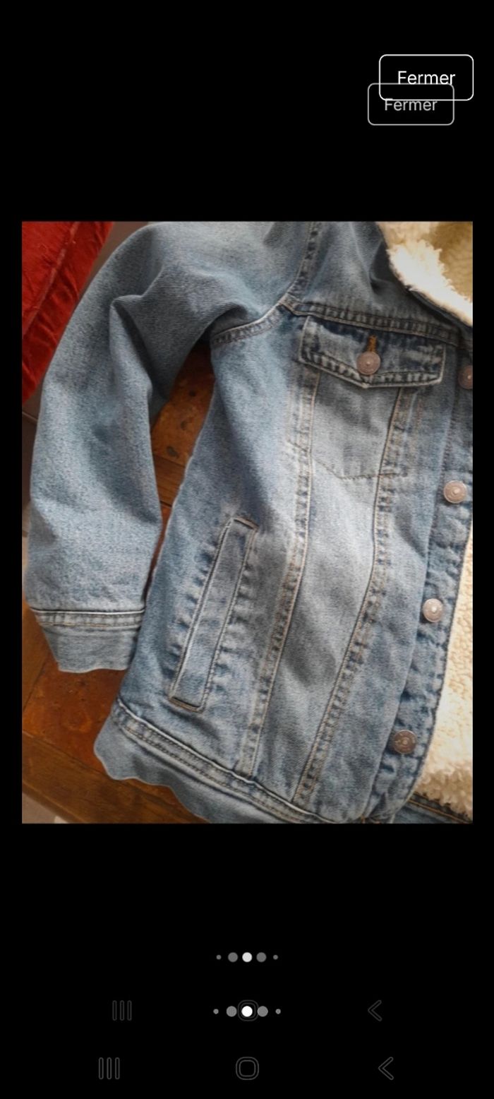 Veste en jean très chaude - photo numéro 5