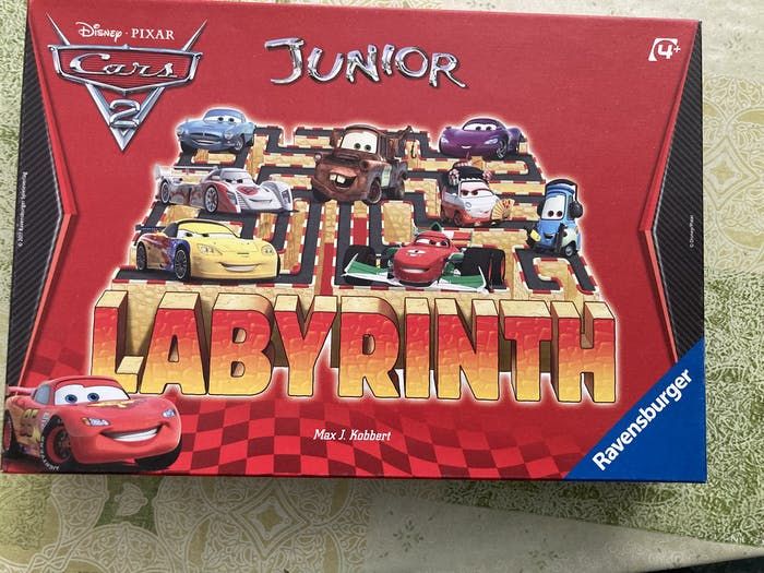Jeu labyrinthe junior car’s 2