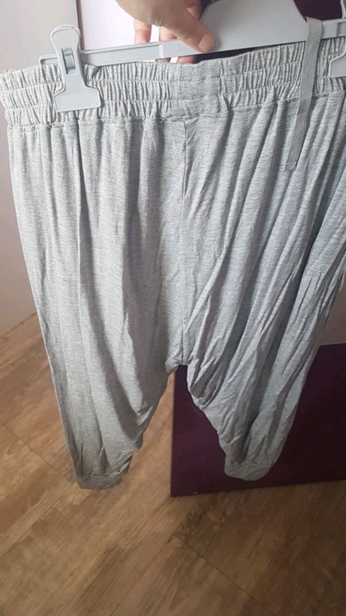Sarouel de sport gris neuf taille L - photo numéro 3