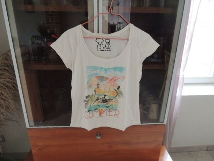 Tee shirt manches courtes femme cache cache taille 1