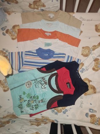Lot tee-shirt bébé garçon 3 mois