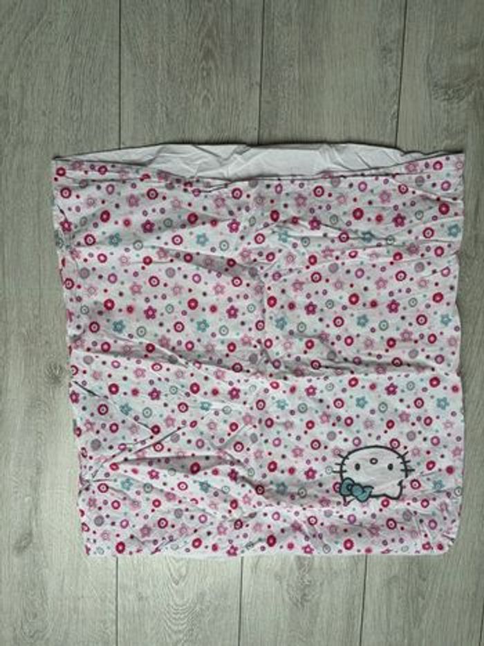 Housse de couette et taie hello kitty - photo numéro 3