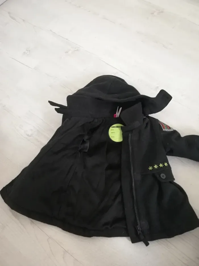 Manteau chaud 6 mois 67cm Orchestra - photo numéro 4