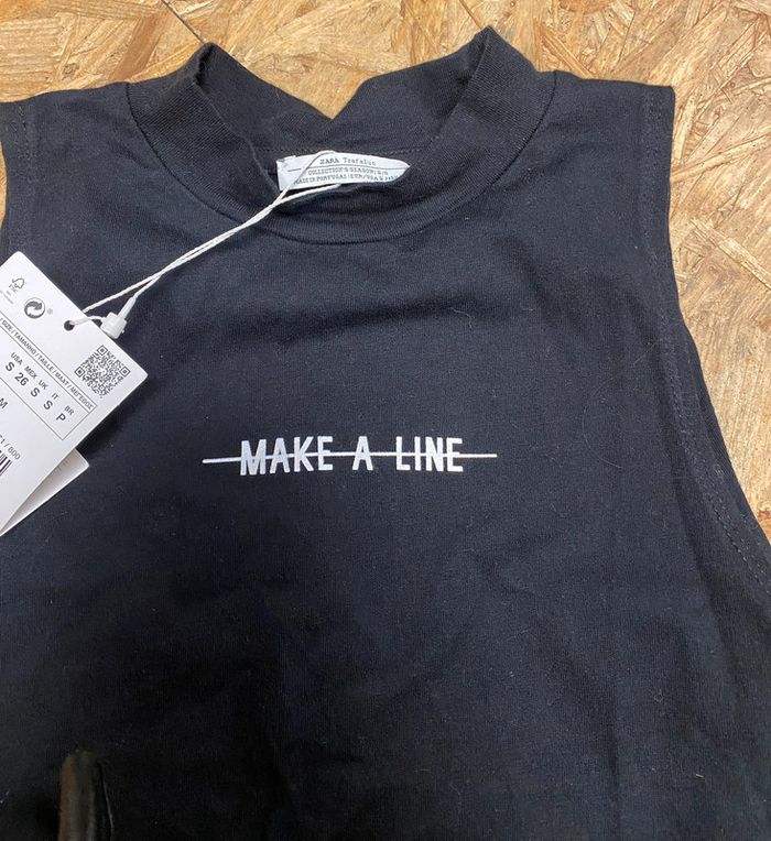 T-shirt Zara taille S neuf - photo numéro 3