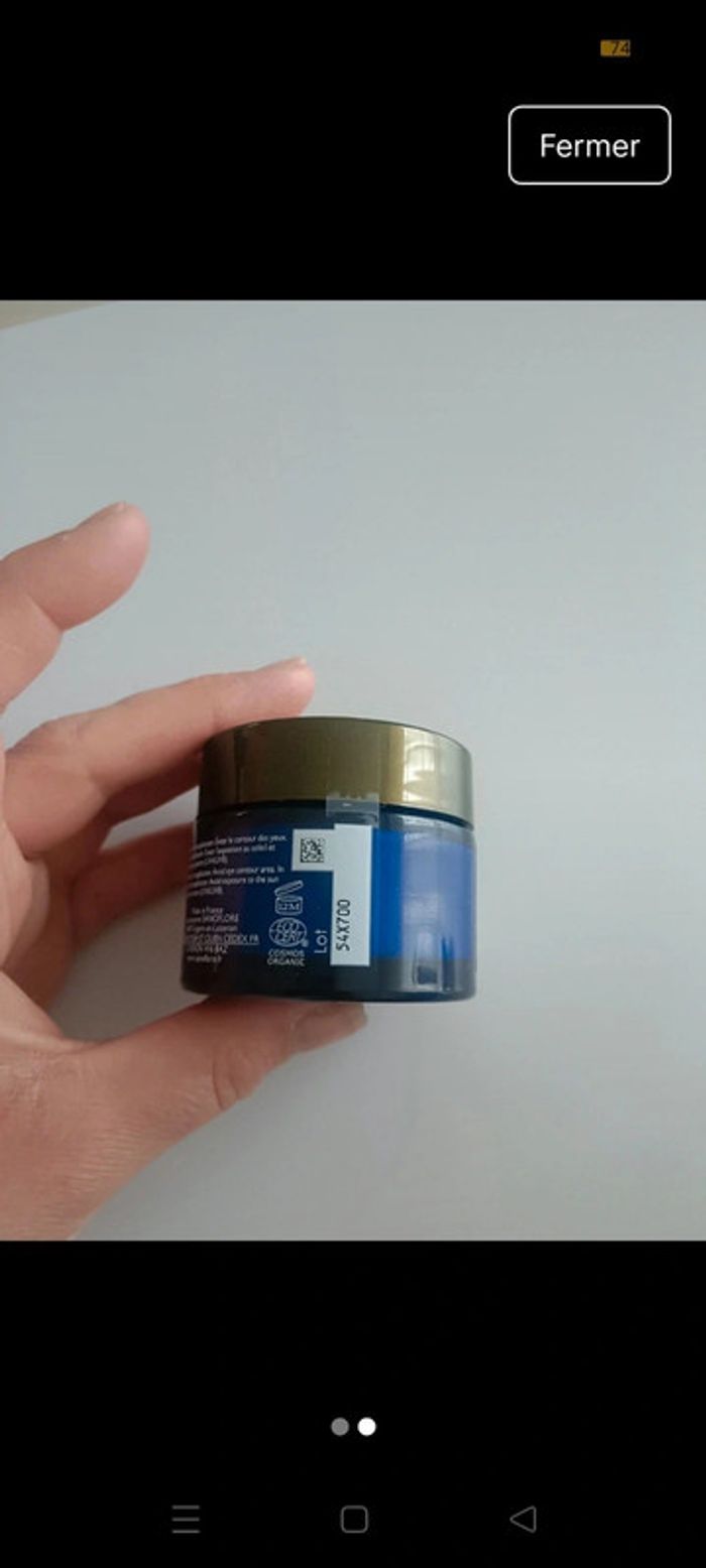 Sanoflore crème merveilleuse nuit - photo numéro 2