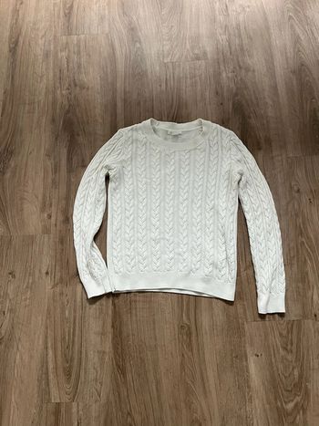 Pull femme H&M couleur crème  taille M très bon état