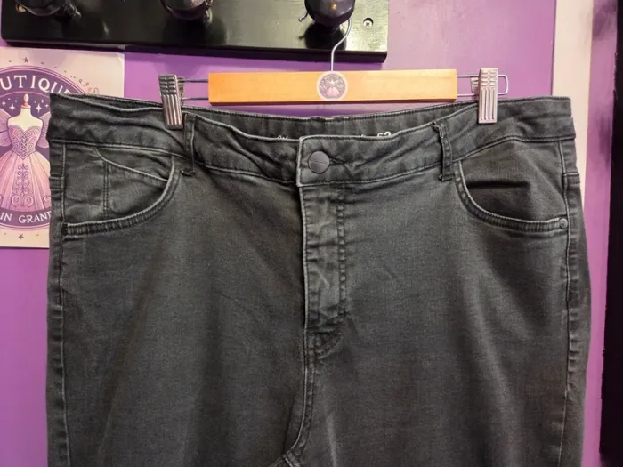 Jean stretch M&S Mode – Coupe Shapes Flared – T52 - photo numéro 2
