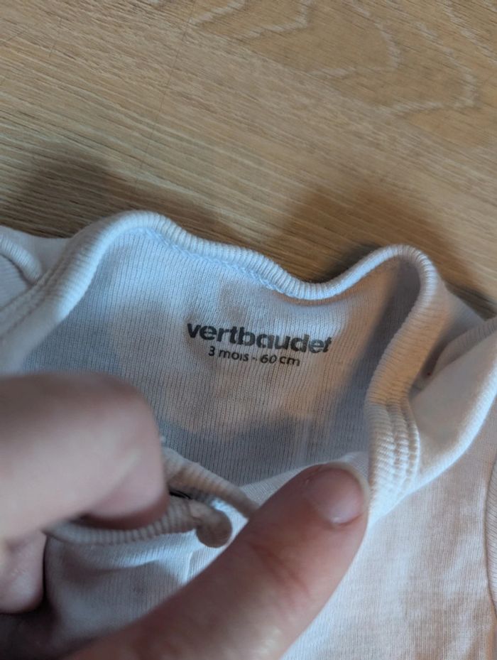 Pyjama léger 3 mois Verbaudet - photo numéro 4