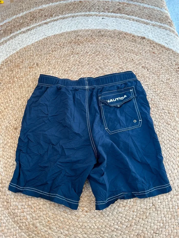 Short de Bain Nautica Marine Homme M | Très Bon État | Style Classique | BS1984 - photo numéro 2