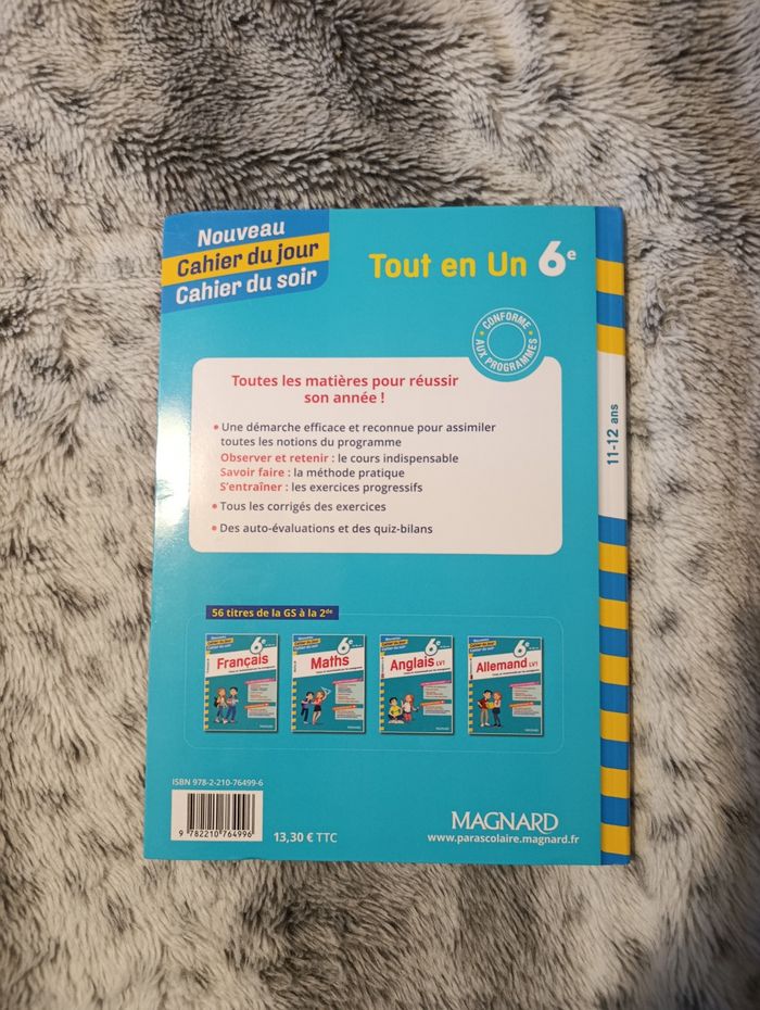 Tout en un 6ème 11/12 ans - photo numéro 2