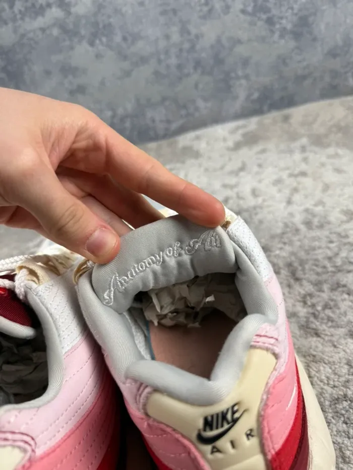 Nike Air Max 95 QS Anatomy Of Air GID - White & Pink & Red - photo numéro 11