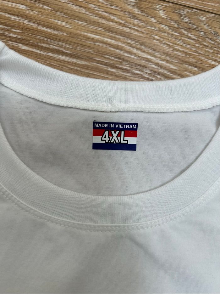 T-shirt en coton xxxxl vietnamien Vietnam manga Hanoï blanc - photo numéro 3