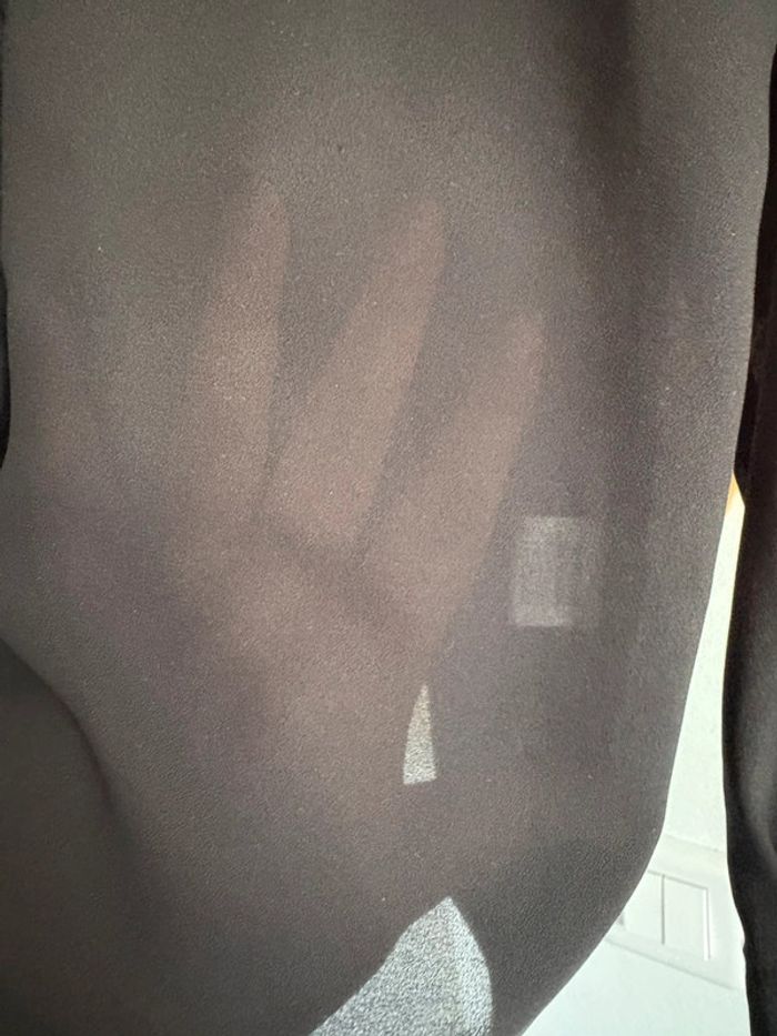 Blouse noire Lynn Adler taille L - photo numéro 3