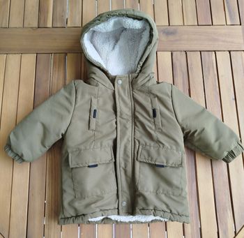Manteau chaud déperlant