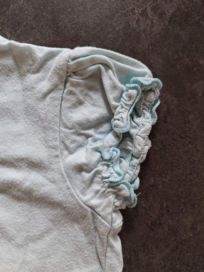 T-shirt été blau clair 18 mois - photo numéro 2