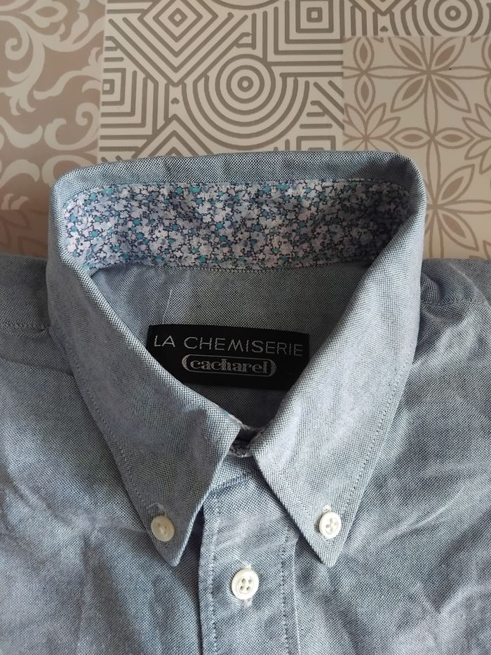 Chemise homme cacharel  taille L - photo numéro 2