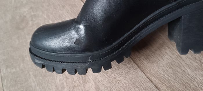 Bottines noires gros talons - photo numéro 4