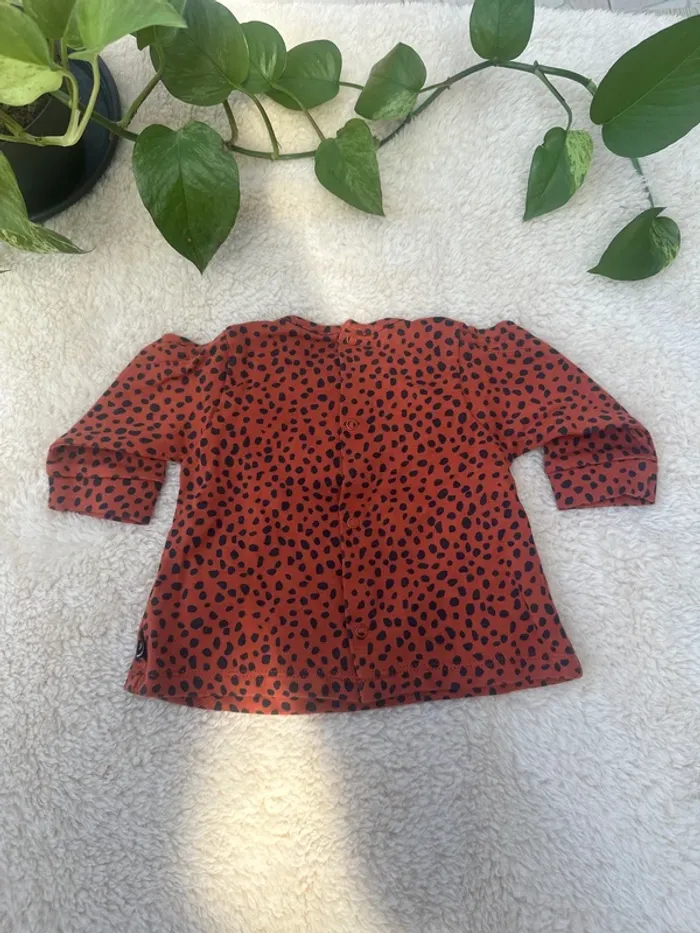 Pull fin motif léopard - photo numéro 3