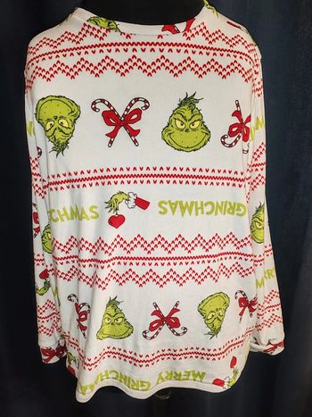 Pull pyjama le grinch