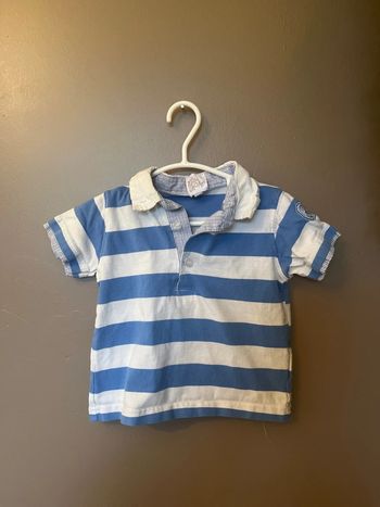 Polo à rayures